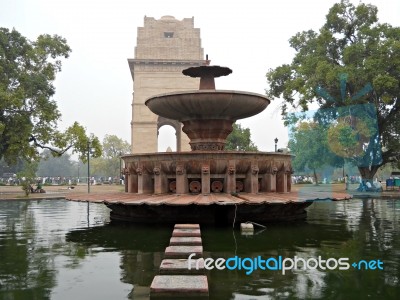 India Gate New Delhi India Stock Photo