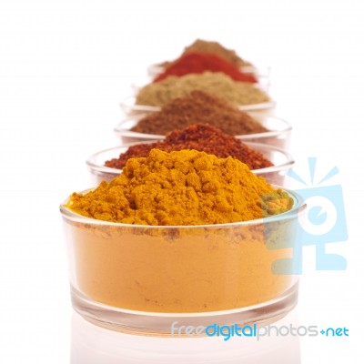 Indian Spices Stock Photo