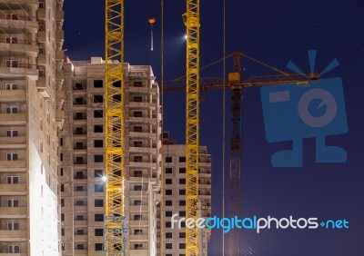 Industrial Construction Stock Photo