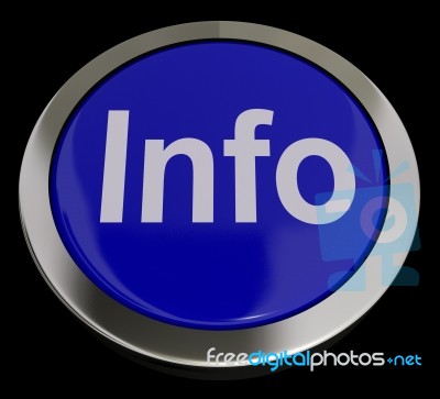 Info Button Stock Image