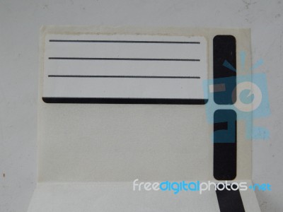 Information Carriers For Computer Technology Disks And Floppy Disks Stock Photo