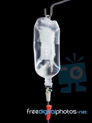 Infusion Bottle Stock Photo