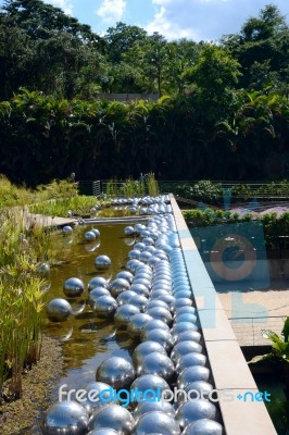 Inhotim Public Art Museum In The Brazilian State Of Minas Gerais… Stock Photo