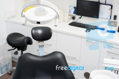 Interior Of Modern Dental Office Stock Photo