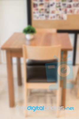 Interior Of Street Coffee Shop Stock Photo