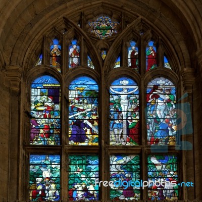 Interior View Ely Cathedral Stock Photo