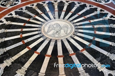 Interior View Of  Sienna Cathedral Stock Photo