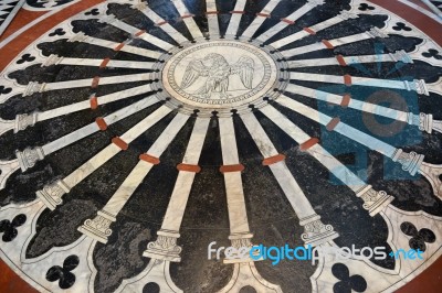 Interior View Of  Sienna Cathedral Stock Photo