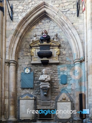 Interior View Of Southwark Cathedral Stock Photo