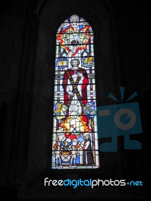 Interior View Of Southwark Cathedral Stock Photo