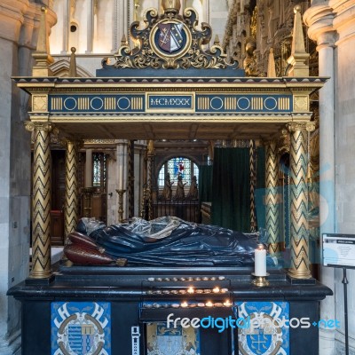 Interior View Of Southwark Cathedral Stock Photo