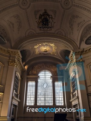 Interior View Of St Martin-in-the-fields Church  Trafalgar Squar… Stock Photo