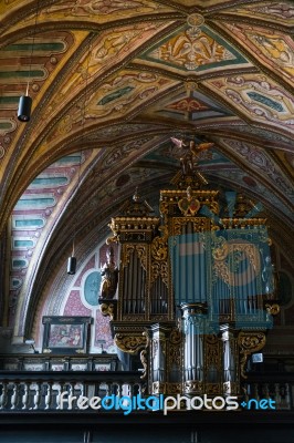 Interior View Of St. Wolfgang Parish And Pilgrimage Church Stock Photo