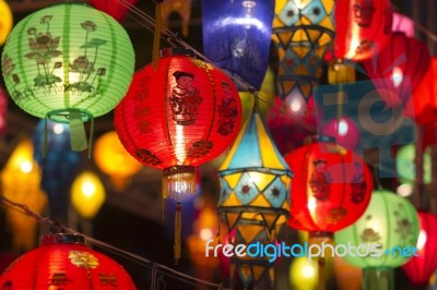 International Lanterns Stock Photo