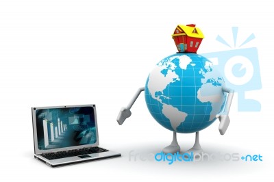 Internet - Concept Illustration Stock Image