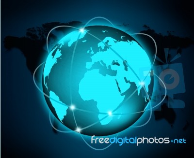 Internet Concept Of Global Business From Concepts Series Stock Image