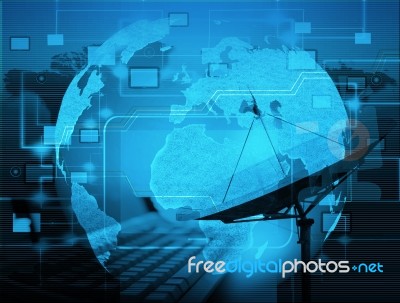 Internet Concept Of Global Business From Concepts Series Stock Image