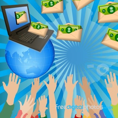 Internet Marketing Stock Image