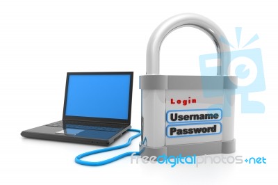 Internet Security Stock Image