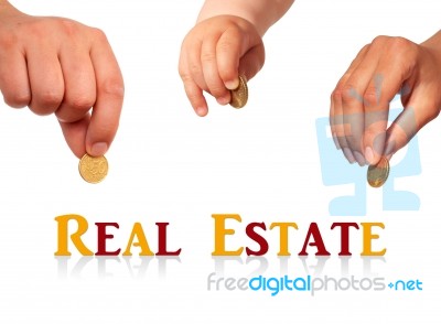 Invest In Real Estate Stock Photo