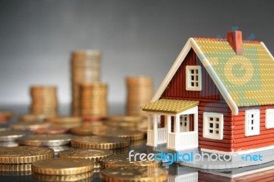 Invest In Real Estate Concept Stock Photo