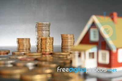 Invest In Real Estate Concept Stock Photo