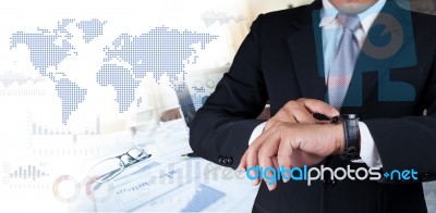 Investment Analysis Stock Photo