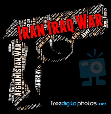 Iran Iraq War Shows Military Action And Battle Stock Image