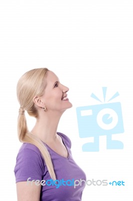 Is Something Funny, Look Out There Stock Photo