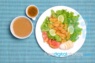 Islamic Salad Stock Photo