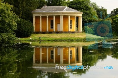 Island Summer House Stock Photo