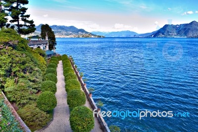 Isola Bella Island, Italy Stock Photo