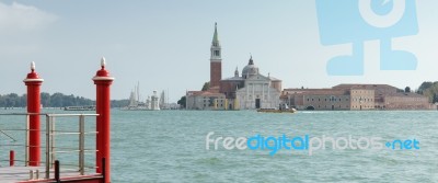 Isola Di San Giorgio Maggiore Venice Stock Photo