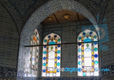 Istanbul, Turkey - May 27 : Interior View Of Topkapi Palace And Museum In Istanbul Turkey On May 27, 2018 Stock Photo