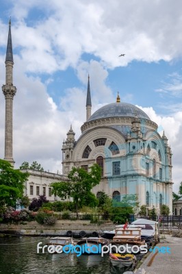 Istanbul, Turkey - May 29 : Exterior View Of The Bezmi Alem Vali… Stock Photo