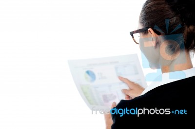 It Is Good Business Report Stock Photo