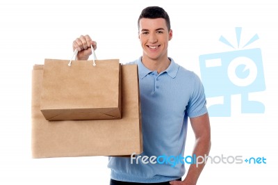 It Is The Time To Shopping Stock Photo