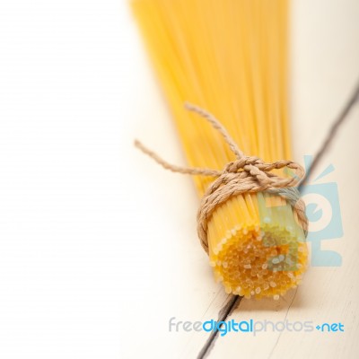 Italian Pasta Spaghetti Stock Photo