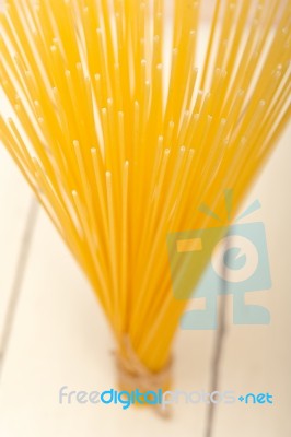 Italian Pasta Spaghetti Stock Photo