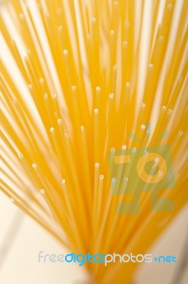 Italian Pasta Spaghetti Stock Photo