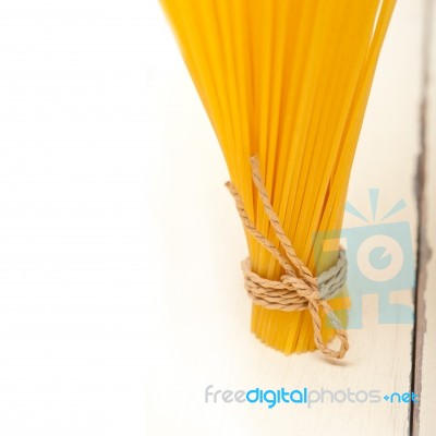 Italian Pasta Spaghetti Stock Photo