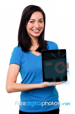 Its My New Digital Tablet Pc Stock Photo