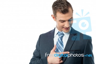 It's My New Suit Stock Photo