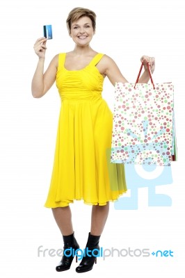 Its Shopping Time Stock Photo