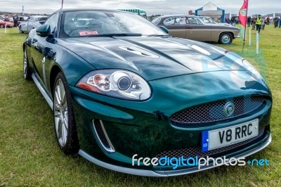 Jaguar Xk Coupe Stock Photo