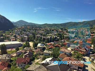 Jajce,bosnia And Herzegovina Stock Photo