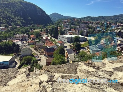 Jajce,bosnia And Herzegovina Stock Photo