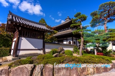 Japan Buildings At Tofuku-ji Temple Stock Photo