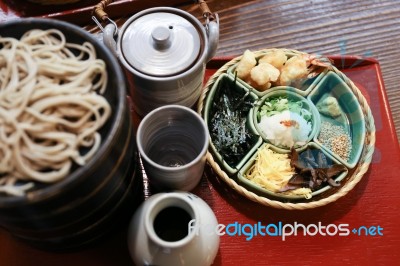 Japanese Noodle Stock Photo