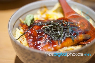 Japanese Ramen Noodles Stock Photo